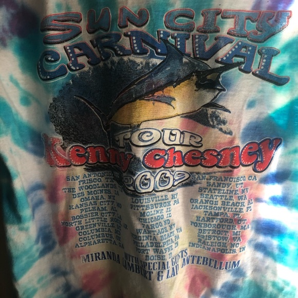 Rare the North Face 2009 Kenny Chesney tour shirt - Picture 3 of 4